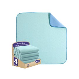 Bed Pads Washable Waterproof,Washable Underpads,Super Absorbency Reusable Bedwetting Incontinence Pads for Kids, Adults, Elderly, and Pets - Waterproof Protective Pad for Couch,Sofa,Floor,Bed