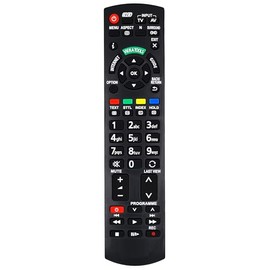 Replacement Remote Control for Panasonic TV TX-L37ET5Y TX-L37ETW5 TX-L37ETW5W TX-L37S10B TX-L37V20 TX-L37V20B