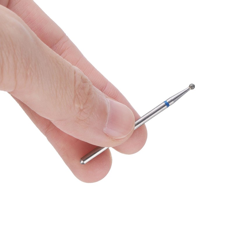 sourcing map 5pcs 120-140 Grits Diamond Grinding Bit 2mm Ball