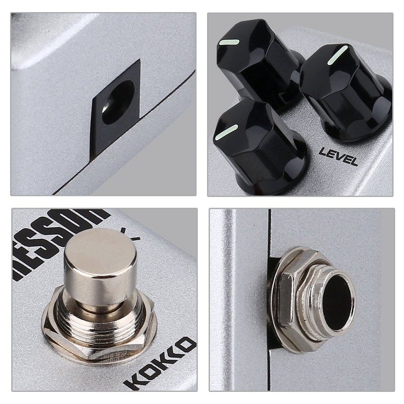 Guitar Effect Pedal, Mini Compressor Sustainer Effect Pedal Instrument Accessory