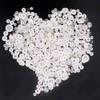 (White) - Swpeet 550 Pieces Assorted Sizes Resin Buttons 2