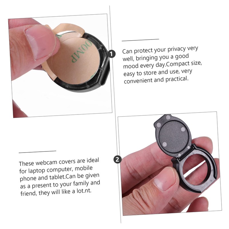 Mipcase 5PCS Webcam Privacy Cover Universal Anti Lens Protector for