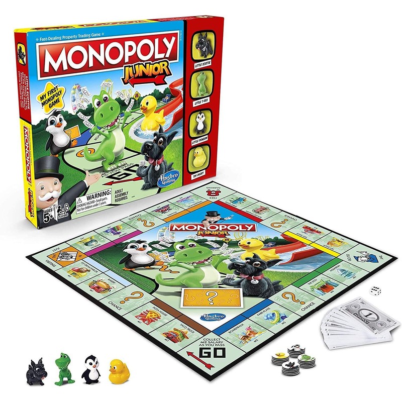 Monopoly Junior Edition Game Board