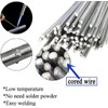 50 Pieces Flux Core Aluminum Rods Low Temperature Easy Melt