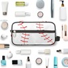 HUXINO Toiletry Bag for Boys Man,Baseball Lace Travel Hanging Wash