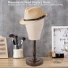 Wig Head Stand Non Woven Fabric Mannequin Head Hat Display