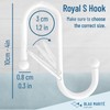 Blau Marité 6 S-Shaped Hooks with Anti-Fall System. Anti Drop