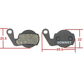 SOMMET Bicycle Disc Brake Pads for Magura Louise 2007 Marta 2009- Julie HP Marta SL 2011 MTB DH