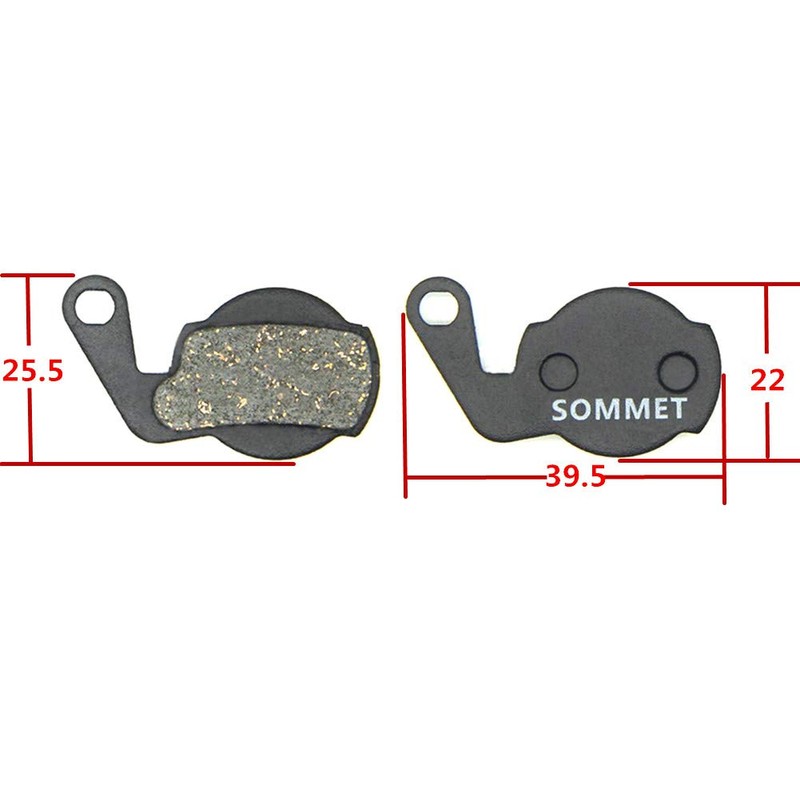SOMMET Bicycle Disc Brake Pads for Magura Louise 2007 Marta