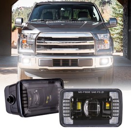 BICYACO LED Fog Lights with DRL Daytime Running Light Compatible with 2015-2020 Ford F150,17-19 F250 F350 F450 F550 Super Duty, 4 Inch LED Fog Light Assembly Kit, 36W Waterproof Bumper Lamps Set