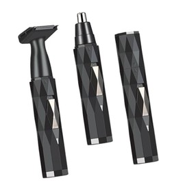 NOLITOY Multi-Purpose Nose Hair Trimmer Set with USB Charging Portable Eyebrow Clipper Rotating Cutter for Safe Hair Removal Compact Design for Home and Travel Use