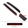 RT-TCZ Smoked Black Front Fog Light Trim Cover Front Fog