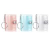 Mini Photo Album, Portable, Includes 3 Pieces, Pink + Blue