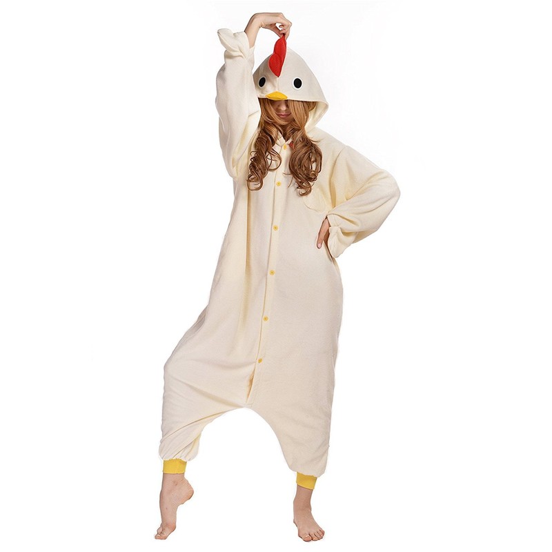 CANASOUR Polar Fleece Christmas Cosplay Unisex Anime Pajamas for Women