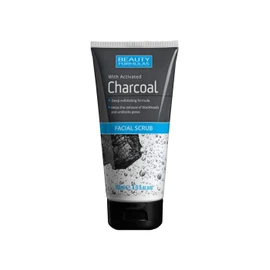 3 x 150ml Beauty Formulas with Activated Charcoal Facial Scrub