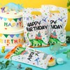 Colarr 50 Pieces Dinosaur Birthday Party Favor Bags Dinosaur Party