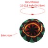 ZffXH 1/2 Pcs Wool Knit Rasta Hat Reggae Jamaican Cap