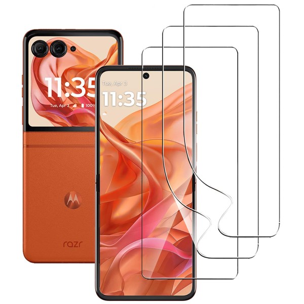 carinacoco 3 Pack Elastic Skin Screen Protector for Motorola Razr