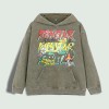 Richstar Graffiti Graphic Hoodie 100% Cotton US Warehouse 6 ColorsColor: