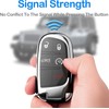 Z.MYUKI Compass Hybrid Key Case with Key Fob for Jeep
