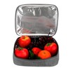 PATIKIL 12"x9"x3" Insulated Lunch Bag Portable Food Container Bag Flat