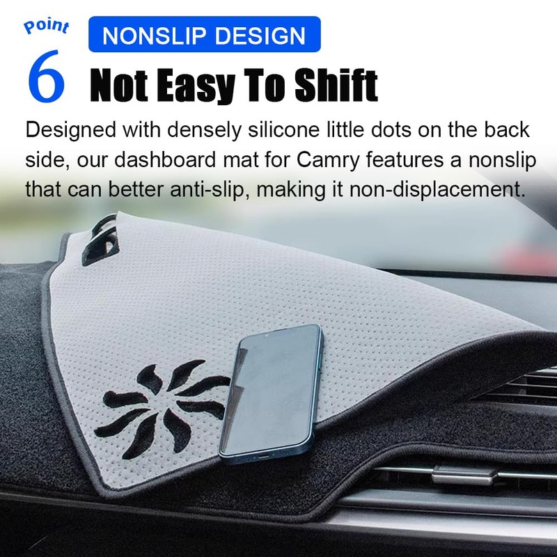 XITER Polyester Dashboard Cover Mat Carpet Dash Nonslip Sun Shade