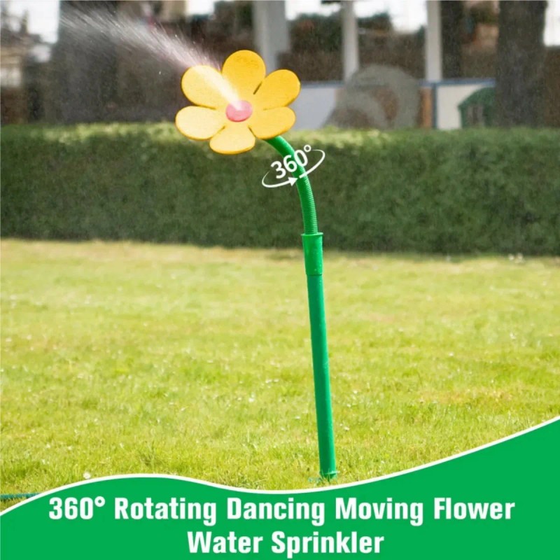 Pistola Riego 360° Aspersor Flor Jardín 360