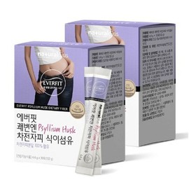 D&E MALL Everfit Psyllium Husk Dietary Fiber 30 packets 60 packets Psyllium Husk Powder 1 box of 30 packets