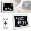 10 Inch Digital Calendar Clock 8 Languages Auto Dimming Electronic