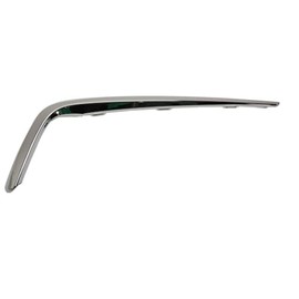 For Acura MDX 2017 2018 2019 2020 Bumper Cover Molding Passenger Side | Front | CAPA Certified | Chrome | Side Garnish | Replacement For AC1047102 | 71104TZ5A00