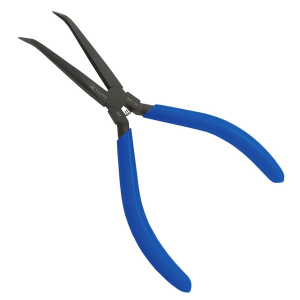 Fujiya 303T-150 Tweezer, Pliers, Bent Type, 5.9 in (150 mm),
