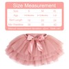 Yxiang Layered Ballet Tulle Tutu Rose Red Skirt for Baby