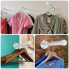 Pintuson 6 PCS Industrial Pipe Clothes Bar 12 Inch -