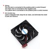 12V/24V Air Vent Fan Cooling Exhaust Ventilator for RV Campers