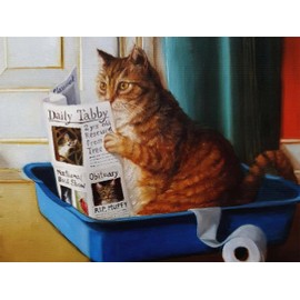 Wulcea Diamond Painting Adult Diamond Pictures 30 x 40 cm Craft Set Gifts Cat Animals Decoration Crafts 5D Crystal Art Children Girls Birthday Gift Living Room Small Accessories