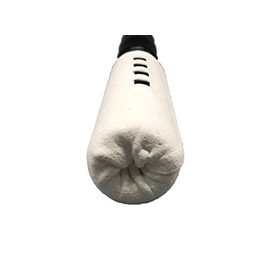 Leather Rolling Pin Black Painted (No. 7) 8.3 inches (21 cm)