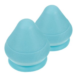 SAFIGLE 2pcs Suction Massage Balls for Deep Tissue Relief Portable Handheld Massager for Feet Back Neck Shoulders Muscle Relaxation Tool for Home Travel