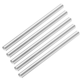 YTKavq 6061 T651 Aluminum Round Rod，3/8"(3mm) Diameter 12"(300mm) Length Solid Aluminum Metal Rods for Crafts,DIY, Industry, Decoration(5 pcs)