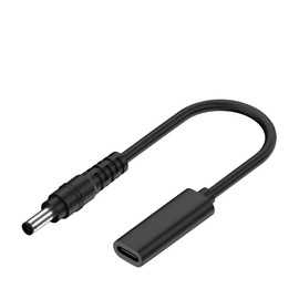 100W PD Power Charger Tip USB C to Slim Laptop Charging Cable Adapter Converter for Dell Laptop 18-20V (Dedicated for Dell (for 45W/65W/90W Power), 4.5mm Small Head)