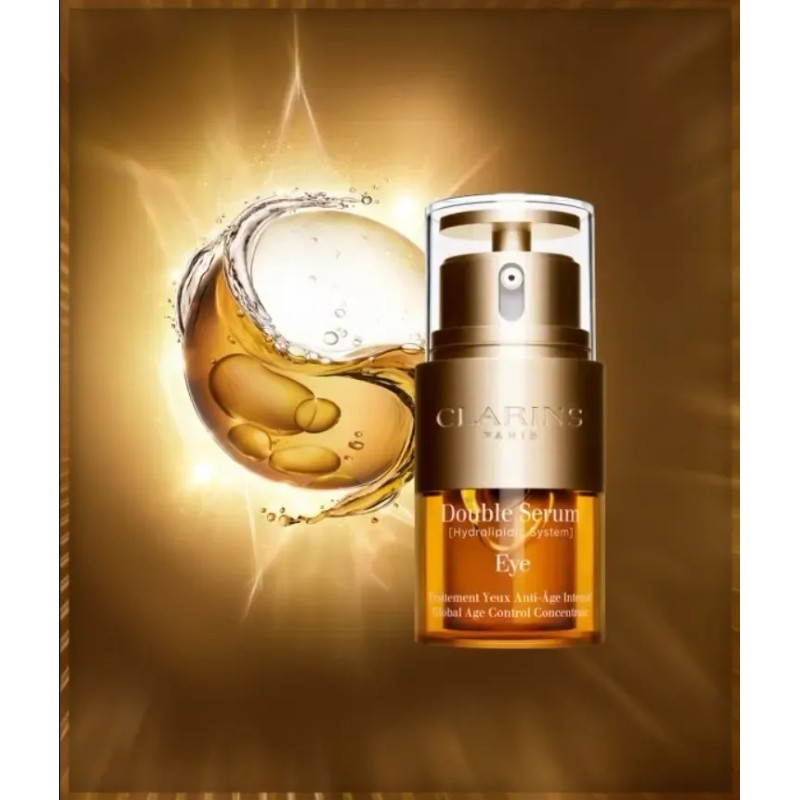Double Serum Eye - Clarins Anti-idade Para Olhos 20ml Tipo