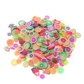 Healvian Fruit Decals for Nails 9 Packs Clay Slices Nail Art Decoration Fruit Slices for Nail Art Nail Art Slices Nail Stickers