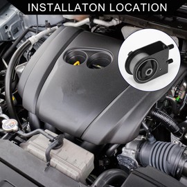 Hihaha Mazda Protege5 1.6L 2.0L 2001-2003 Engine Mount No.B25D39050C / Front Engine Mount / Vibration Isolation / Pack of 1