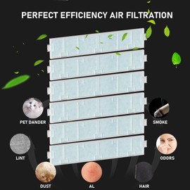 Carmerny MAC-408FT-E Filter Replacement Compatible with Mitsubishi MAC-408FT-E Air Conditioner, Filter for Optimal Air Filtration, Pack of 6