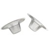 DGZZI 10PCS Stainless Steel Smoker Screen Cocktail Smoke Filter Accessories