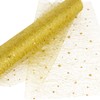 30 cm x 4.5 m Tulle Roll Gold Tulle Fabric