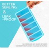 1/2 Cup Silicone Freezer Tray With Lid - Silicone Freezer