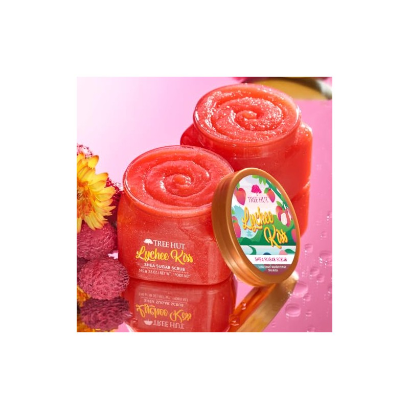 Tree Hut Exfoliante Corporal Lychee Kiss Shea Sugar Body Scrub,