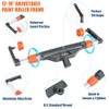 10pcs 12"-18" Adjustable Large Paint Roller Kit: 1-5Ft Aluminum Extension