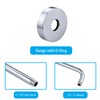 12 Inch Shower Arm with Flange,Stainless Steel 90 Degree Rain