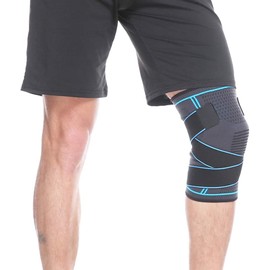 Knee Brace for Arthritis ACL and Meniscus Tear Adjustable Knee Sleeves for Sports Knee Support for Men and Women (Large)